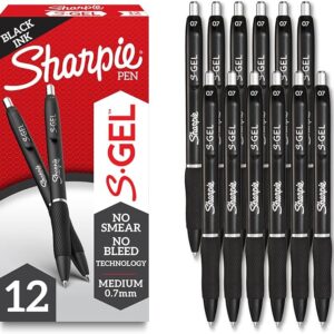 Limited time deal 37% OFF Sharpie S-Gel Gel Pens, Black Barrel,