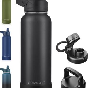 10% OFF CIVAGO 40 oz Stainless Steel Insulated Water Bottle